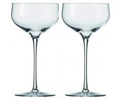 Schott Zwiesel AIR 2-teiliges Dessertweinglas Set Likorschale, Glas, transparent, 8.55 cm, 2-Einheiten