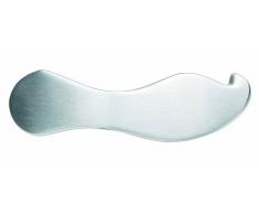 Ibili Orangenschäler 10 cm aus Edelstahl, silber, 10 x 5 x 2 cm