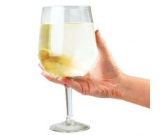 Riesen Glas Wein - hält eine ganze Flasche Wein!