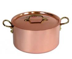 Kupfertopf avec couvercle ø 24 cm 5,5 l
