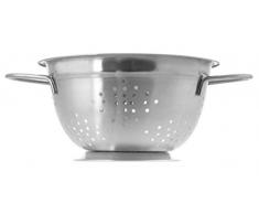 KADAX Sieb aus Edelstahl. Küchensieb, Nudelsieb, Sieb mit einem Durchmesser von 20 cm, Sieb mit Zwei Griffen, außen satiniert. Stabiler Sockel. Darf in Einer Spülmaschine gespült Werden.