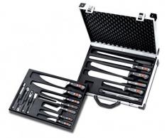 Wüsthof Kochkoffer, 9778, plus ultrascharfes, langlebiges Kochen Macht Spaß Vespermesser im Set