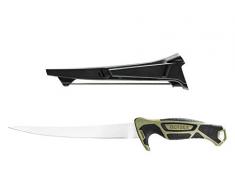 Gerber Anglermesser mit Scheide und Schleifstein, Controller 8‘‘, Klingenlänge: 21 cm, 30-001448