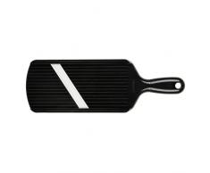 Kyocera CSN-152-NBK Universalhobel mit Keramikklinge, doppelseitiger Schliff inklusive Fingerschutz Küchenhobel, 27,7 x 9,2 x 1,6 cm, schwarz