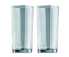 Jura 69001 Latte-Macchiato-Gläser 2-er Set, Circa 15 cm