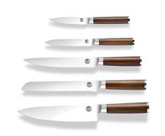T.G.Y Messer Set 5-teiliges Küchenmesser Set Edelstahl Kochmesser …