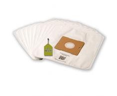 Staubsaugerbeutel passend für Quigg DIV 150, 20 Staubbeutel + 2 Mikro-Filter, kompatibel mit Swirl Y101