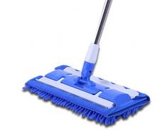 yywl Wischmop Edelstahl Chenille Flat Mop Teleskop Mikrofaser Bodenreinigung Mop Küche Wohnzimmer Haushalt Reinigungswerkzeuge