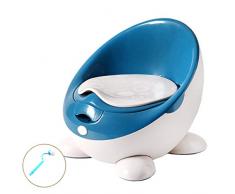 DUWEN Töpfchentoilette für Kinder mit PP-Kissen für Kinder im Alter von 0 bis 6 Jahren Spezialtopf Multifunktions-Tragbarer Toilettensitz Leicht zu reinigen Geeignet für Jungen und Mädchen