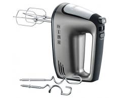 SEVERIN Handmixer mit Spiralkabel, ca. 400 W, HM 3832, Silber/Schwarz
