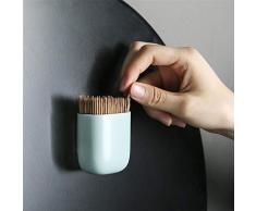 5 Stück magnetischer Zahnstocherhalter Behälter tragbare Zahnstocherbox RABS magnetischer Zahnstocherhalter für Haushaltskühlschrank, Kühlschrank Mikrowelle Ofen Haushaltstisch Zahnstocherspender