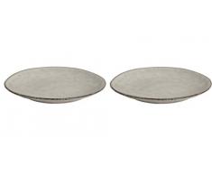 Teller klein 15 cm aus Steingut sandfarbend von Broste Copenhagen