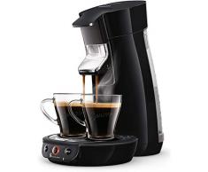 Philips Senseo Viva Cafe HD6561/69 Kaffeepadmaschine (Crema plus, Kaffee-Stärkeeinstellung) schwarz + 200 Kaffeepads gratis