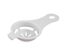 wortek Eiertrenner praktisch Löffel zum Trennen von Eiweiß und Eigelb in Weiß