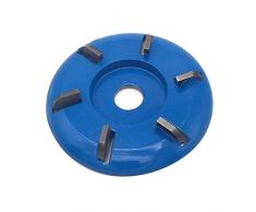chlius 90 MM Winkelschleifer Fräser Sechs-Zahn-Scheibenfräser Holz Turbo Carving Disc Tool Kann Für Holzbearbeitung, Holzschnitzerei, Polierte Teeschalen Usw. Verwendet Werden.