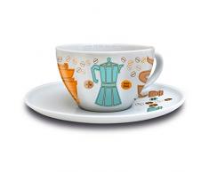 Ritzenhoff COFFEE LOVE Cappuccinotasse mit Untertasse, Thomas Marutschke, Frühjahr 2016, 3300007 / Design Cappuccino Tasse