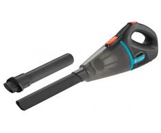 Gardena Outdoor Handsauger EasyClean Li: Akku-Sauger für feuchte und trockene Partikel, integrierter Li-Ionen-Akku, hohe Saugleistung (9339-20)