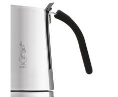Bialetti Kitty 6 Tassen silber Espressokocher Edelstahl