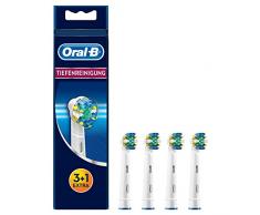 Oral-B Tiefenreinigung Aufsteckbürsten, Für eine überlegene Tiefenreinigung in den Zahnzwischenräumen, 3+1 Stück