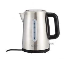 AmazonBasics tragbarer Edelstahl-Wasserkocher - 1,7 l, silber