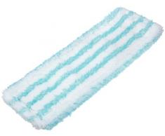 Leifheit Wischbezug Profi micro duo, für alle Bodenarten, Bodenwischer Ersatzbezug für ideale Schmutzaufnahme dank 2-Faser-System, Mikrofaser Wischbezug ideal für Fliesen und Laminat