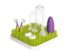 Morkka Abtropfständer für Babyzubehör Spülmaschinenfestes Abtropfgestell für hygienisches Trocknen von Babyflaschen Schnullern und Geschirr (Green)