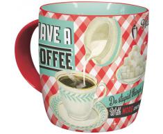 Nostalgic-Art 43004 Say it 50s - Have A Coffee | Retro Tasse mit Sprüchen | Kaffee-Becher | Geschenk-Tasse | Vintage