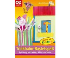 Trinkhalm-Bastelspass. Spielzeug, Verkleiden, Bilder und mehr. Basteln mit Kindern