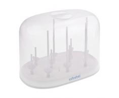 MagiDeal Babyflaschen Zubehör Trockenständer Abtropfgestelle Trockengestell Flaschentrockner aus Kunststoff - Weiß