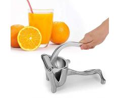 Zitronenpresse, Edelstahl Tragbare Manuelle Fruchtpresse Zitrone Orangenpresse Presse Extractor Quetschwerkzeug
