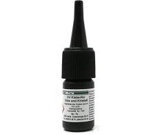 Ber-Fix® 3g UV Kleber Spezial Glas | dickflüssiger | extra stark für Glas und Metall | lichthärtender und transparenter Klebstoff | Qualitätsprodukt aus Berlin