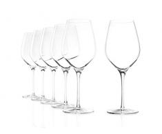 Stölzle Lausitz Exquisit Royal Bordeauxgläser, 645ml, 6er Set, spülmaschinenfest: Edle Weingläser für charaktervolle Rotweine, elegant und erlesen