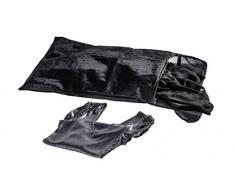 WENKO 63052100 Wäschenetz Schwarz, Polyester, 50 x 70 cm, Schwarz