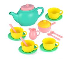 JOYIN Teeservice Set für Kinder, Geschirrset Kinderküche Zubehör (BPA-frei Phthalate-frei)