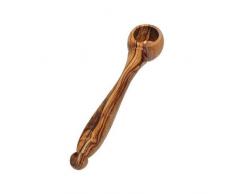 Olivenholz Dosier Löffel Dosierlöffel Dosierer Salzlöffel Gewürzlöffel Besteck ca. 11 cm mit schöner Maserung Unikate aus Oliven Holz Naturprodukt