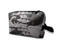 Kosmetiktasche für Frauen, Wandteller Fornasetti Federmäppchen