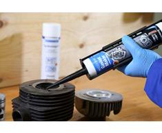 WEICON 30101310 Gasket Maker | schwarz | 310ml | Spezial Dichtstoff | haftstarke beständige Dichtmasse für Auto Motor Motorrad Ölwanne Stahl Aluminium Glas