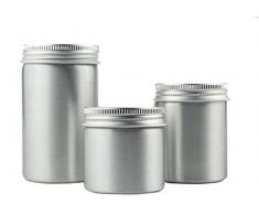 100 ml/150 ml (/Portweingläser 142 ml) Multifunktions Aluminium Nail Art Kosmetik creme Make Up Döschen mit für Make Up Kosmetik und Feinstaub Powder Form Verpackung leer Flasche