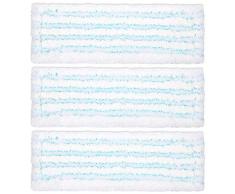 EasyMop 3 Mikrofaserpads Kompatibel mit Leifheit Profi XL Bodenwischer, Saugfähigen und reinigungsstarken Bodenwischbezügen