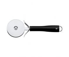 WMF Black Line Pizzaschneider 20 cm, großes Teigrad, Cromargan Edelstahl poliert, Softtouchgriff, spülmaschinengeeignet
