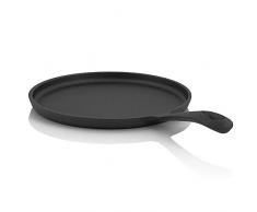 BBQ-Toro Gusseisen Pancakepfanne | Ø 19 cm | Gusseisen Grillpfanne | Pfannkuchen Pfanne
