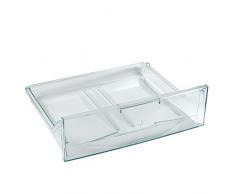 Liebherr 7427654 ORIGINAL Schublade Gefriertablett Gemüseschale Schublade Kühlfach Kühlschublade Gemüseschublade Behälter Schale Fach 453x135x384mm transparent Kühlschrank Gefrierschrank