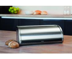 Brabantia 348921 Rollbrotkasten, matt steel