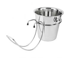 bar@drinkstuff Tischhalterung aus Edelstahl für Wein- und Champagnerkühler, passend für den Tulip-Weinkühler