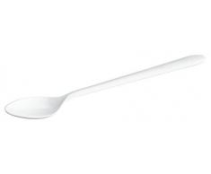 Home Xpert 10er Pack Joghurtlöffel, Longdrinklöffel, Limolöffel, Eislöffel, Dessertlöffel, Cocktaillöffel, 14,5 cm, weiß