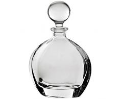 Karaffe, Dekanter, Whiskeykaraffe, Likörkaraffe SPIRIT 800 ml, hochwertiges Glas, moderner zeitloser Style (GERMAN CRYSTAL powered by CRISTALICA)