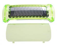 Genius Nicer Dicer Plus Reib-Einsatz fein inkl. Schutzabdeckung - kompatibel mit Nicer Dicer Plus - Muskatnuss-reibe Allesschneider Zerkleinerer