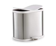 Joseph Joseph Split - Tritt-Abfalltrenner fürs Bad - Edelstahl
