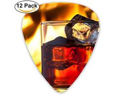 Fashion Classic E-Gitarren Picks Plektren Whiskyglas Instrument