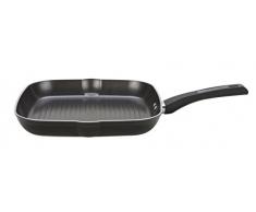 Prestige Duraforge Induktions-Grillpfanne, Aluminium, quadratisch, 28 cm, Schwarz